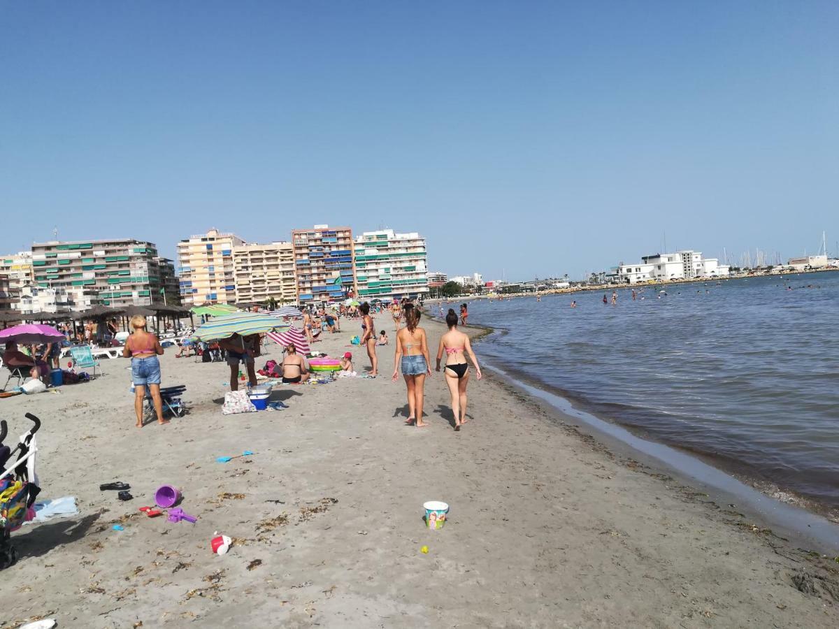 산타 폴라 Playa 500M Y Centro Pueblo 600M, Piscina, 4 Clim, 2 Parkings 아파트 외부 사진